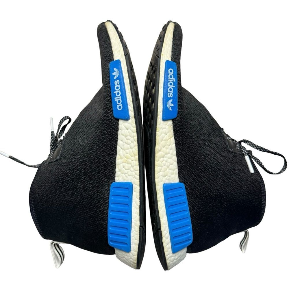 Adidas NMD x Porter Black/Royal Blue CP9718 Lace Up Sneakers Size 11 - Picture 4 of 9